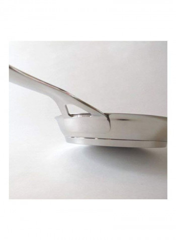 Stainless Steel Frying Pan Silver 20inch