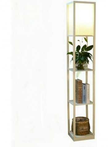 Bedroom Bedside Floor Lamp White 28x28x163centimeter