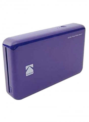 Mini 2 HD Wireless Instant Mobile Photo Printer أرجواني