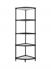 5-Tier Corner Rack Black reviews 5-Tier Corner Rack Black