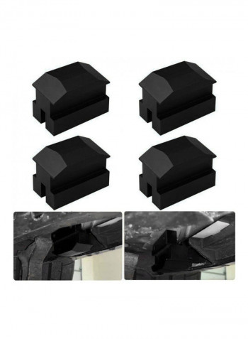 4-Piece Jack Lift Pad With Bag