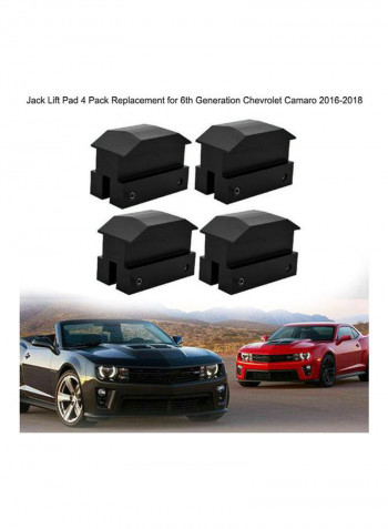 4-Piece Jack Lift Pad With Bag