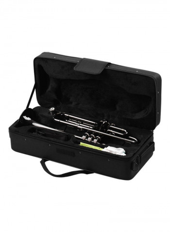 Brass Plated Trumpet Kit for Beginners
