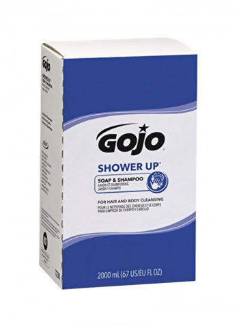 Pack Of 4 Shower Up Soap And Shampoo 2000ml