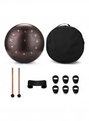 13-Tone Steel Tongue Drum Mini Hand Pan Drum With Drumstick Percussion reviews 13-Tone Steel Tongue Drum Mini Hand Pan Drum With Drumstick Percussion