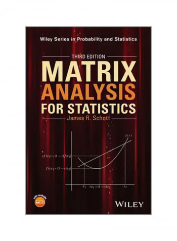 Matrix Analysis For Statistics Hardcover 3