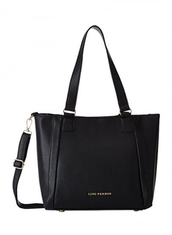 Polyester Blend Handbag LWHB02114BLACK Black