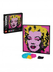 3341-Piece Art Andy Warhol’s Marilyn Monroe Building Set