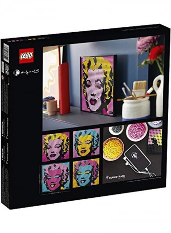 3341-Piece Art Andy Warhol’s Marilyn Monroe Building Set