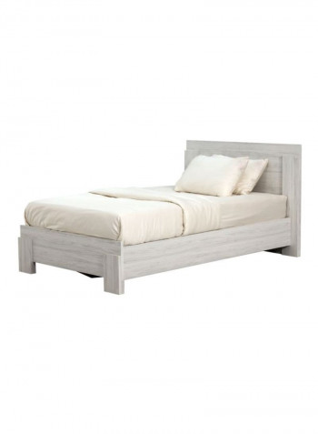 Juhu Queen Bed Grey 150 x 200cm