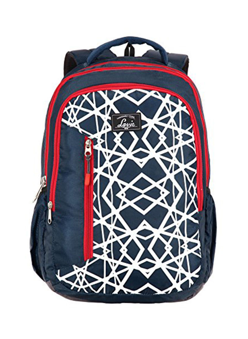 Polyester Blend 32 Liter Backpack BUEI110040N3 Blue/Red