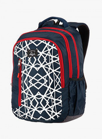 Polyester Blend 32 Liter Backpack BUEI110040N3 Blue/Red