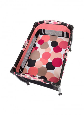 Resort Elite Nursery Center Cradle - Black/Pink/White