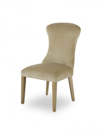 Whitney Dining Chair Gold 51 x 68.6 x 101cm