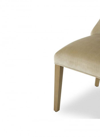 Whitney Dining Chair Gold 51 x 68.6 x 101cm