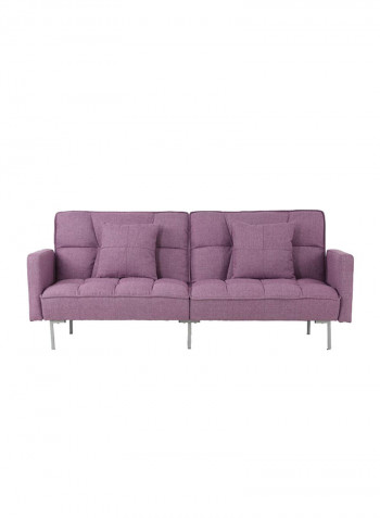 Hopkins Sofa Bed Purple 190x110x90cm