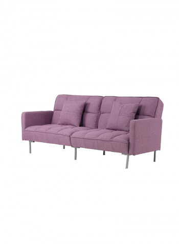 Hopkins Sofa Bed Purple 190x110x90cm