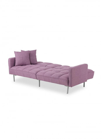 Hopkins Sofa Bed Purple 190x110x90cm