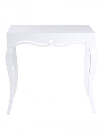 Lale End Table White