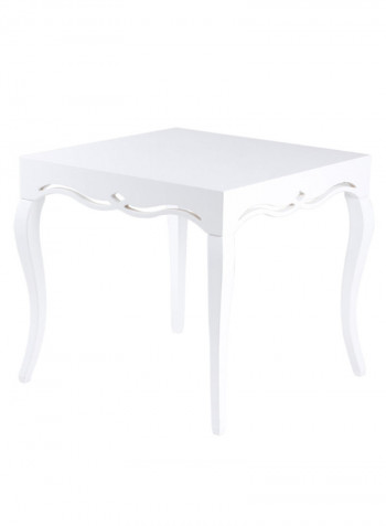 Lale End Table White