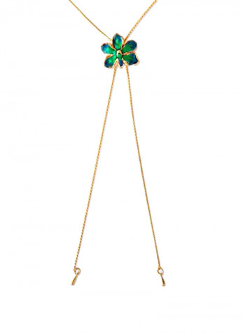 Brass Metal Pendant Necklace