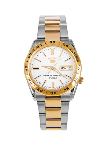 Men's Stainless Steel Analog Wrist Watch SNKE04J