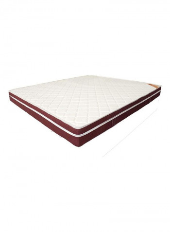 Comfort Medical Mattress Euro Top White/Red 180 X 210 X 16cm