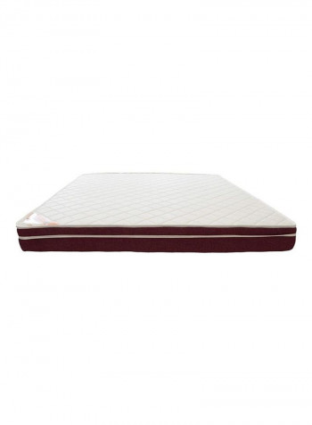 Comfort Medical Mattress Euro Top White/Red 180 X 210 X 16cm