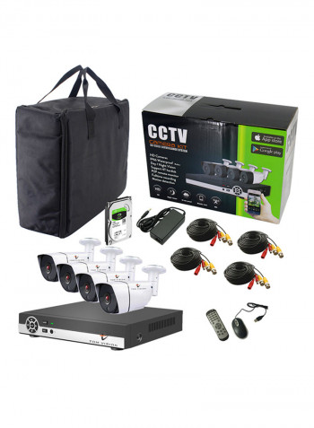 Full HD Bullet CCTV Camera Kit