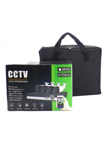 Full HD Bullet CCTV Camera Kit