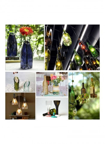 Bottle Cutting Machine Silver/Green/Blue