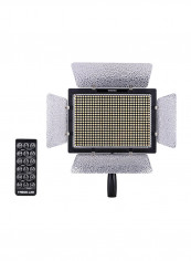LED Studio Video Photographic Light With Remote Silver/Black