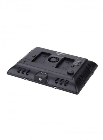LED Studio Video Photographic Light With Remote Silver/Black