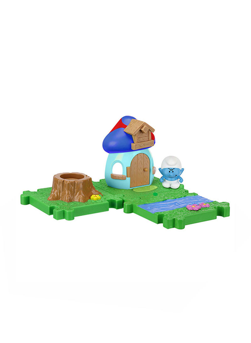 Hefty Smurf House 2 Micro Figure Starter Pack