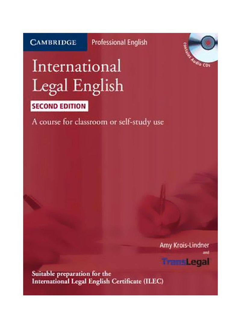 International Legal English: A Course For Classroom Or Self-Study Use Hardcover