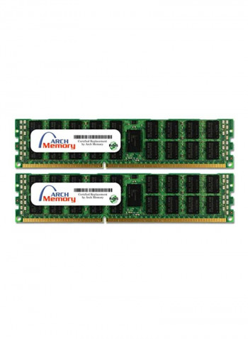 2-Piece RDIMM DDR2 RAM 8GB Green