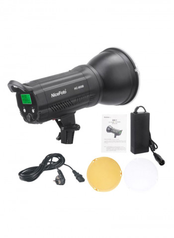 Adjustable LED Photography Light Kit Black/White