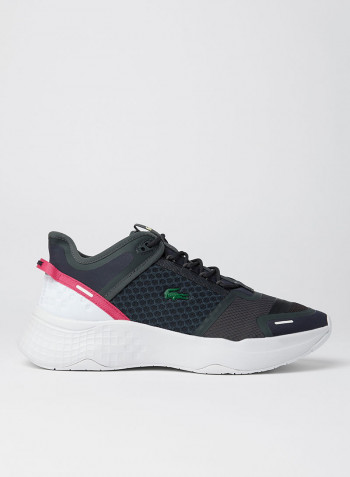 Court-Drive Low Top Sneakers Navy