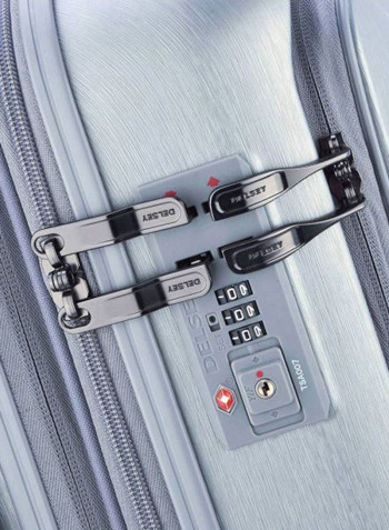 Grenelle Plus 4 Wheels Hard Side Cabin Luggage Trolley Plantium