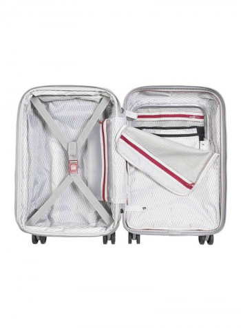 Grenelle Plus 4 Wheels Hard Side Cabin Luggage Trolley Plantium