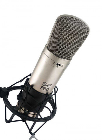 Pro Dual Diaphragm Studio Microphone B2PRO Silver