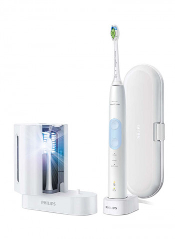 Sonicare Protective Clean 5100 With UV Sanitizer White