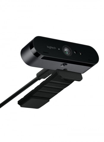 Brio 4K Ultra HD Webcam Black