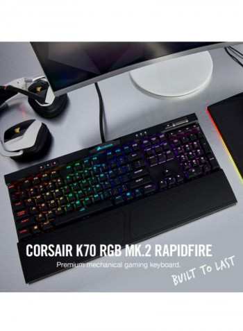 K70 RGB LED MK.2 Mechanical Gaming Keyboard Black