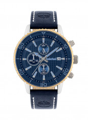 Men's Leather Chronograph Wrist Watch T Tbl15952Jytg-02