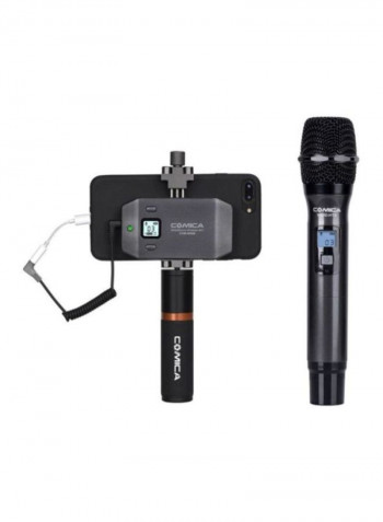 CVM-WS50H Wireless Microphone With Hand-Held Transmitter LU-D5967 Black