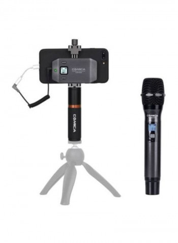CVM-WS50H Wireless Microphone With Hand-Held Transmitter LU-D5967 Black