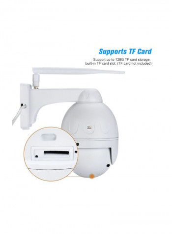 2-Way Full-HD Waterproof IP Camera - EU Plug
