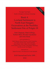 Book 4: Lowland Settlement in North East Hungary: Excavations at the Neolithic Settlement Site of Polgár-10 Paperback