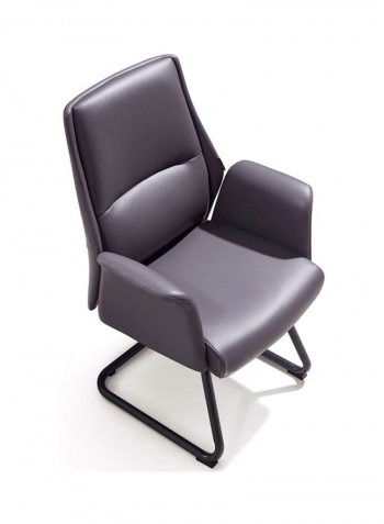 Guest Chair Black 67x55x110centimeter